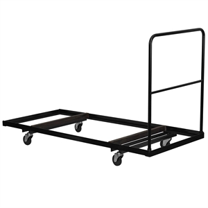 Flash Furniture Folding Table Dolly In Black