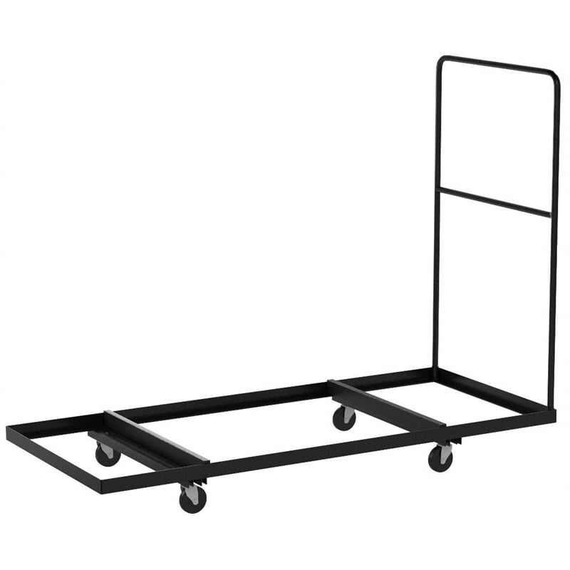 Flash Furniture Folding Table Dolly In Black