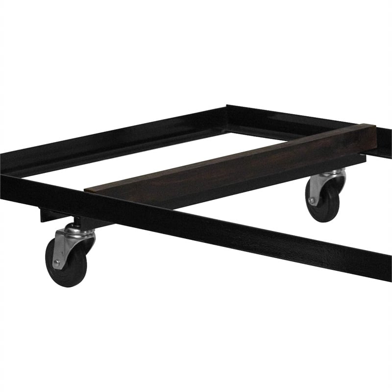 Flash Furniture Folding Table Dolly In Black