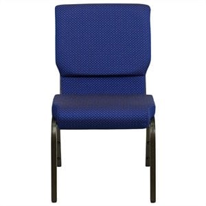 flash furniture hercules church stacking guest chair in navy blue