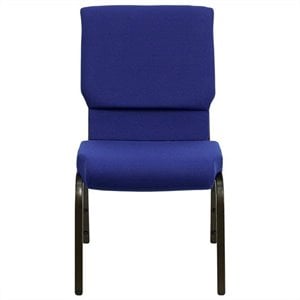 flash furniture hercules church stacking guest chair in navy blue