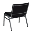 Flash Furniture Hercules Extra Wide Stacking Chair in Black