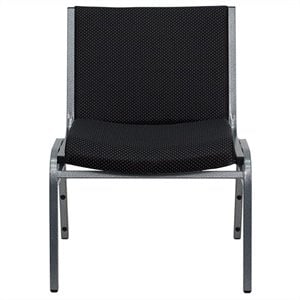 flash furniture hercules extra wide stacking chair in black