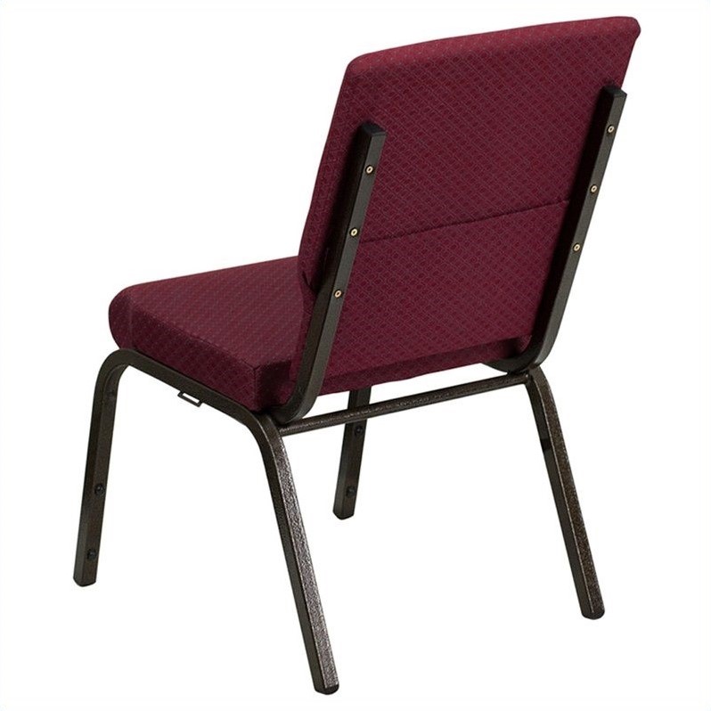 Flash Furniture Hercules Church Stacking Guest Chair in Burgundy for sale online 
