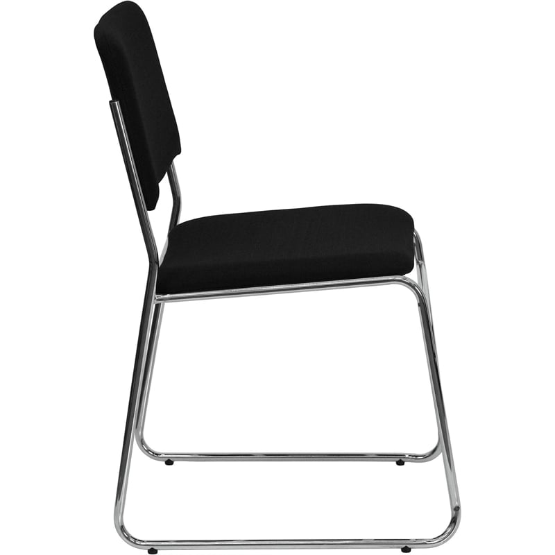 Flash Furniture Hercules 500 lb. Capacity Black Fabric High Density Chair