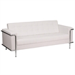 Flash Furniture Hercules Lesley Series Contemporary Sofa in White