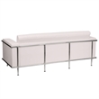 Flash Furniture Hercules Lesley Series Contemporary Sofa in White