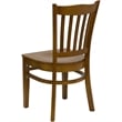 Flash Furniture Wood Restaurant Dining Chair in Cherry