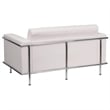 Flash Furniture Hercules Lesley Series Love Seat in White