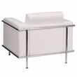 Flash Furniture Hercules Lesley Series Contemporary Chair in White