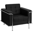 Flash Furniture Hercules Lesley Series Contemporary Chair in Black