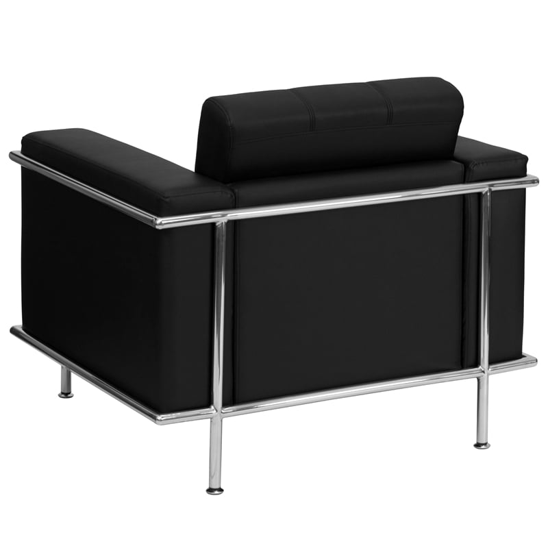Flash Furniture Hercules Lesley Series Contemporary Chair in Black