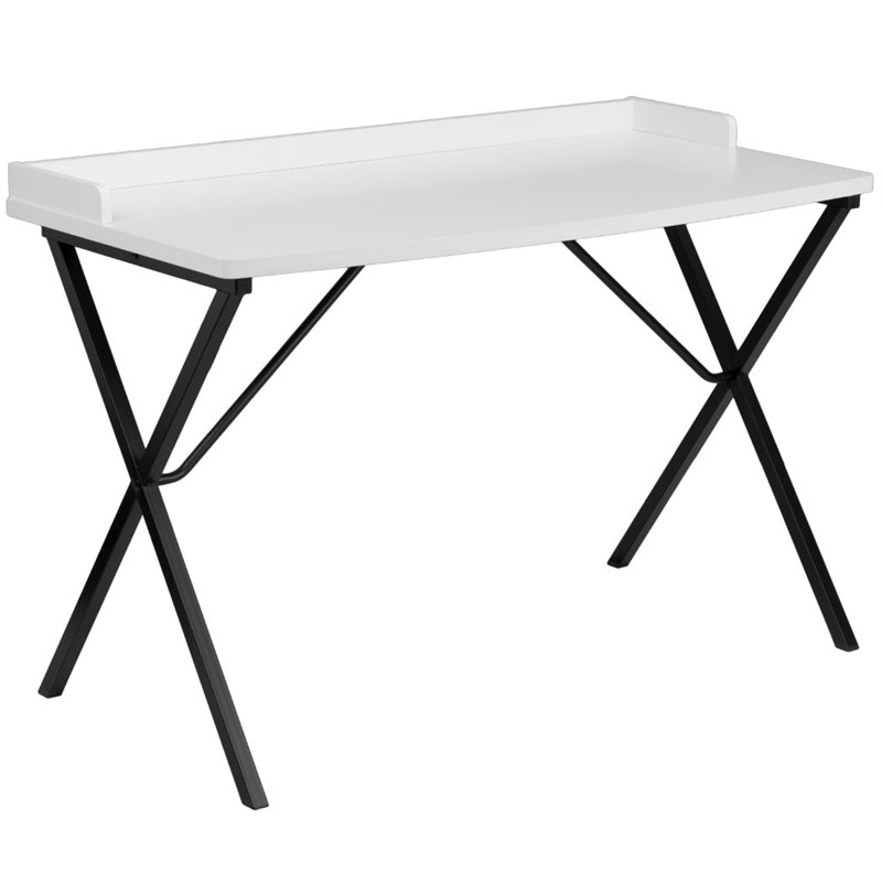Flash Furniture Writing Desk in White