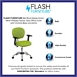 Flash Furniture Mid-Back Office Swivel Chair In Apple Green
