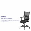Flash Furniture Hercules Mesh Office Chair with Arms in Black