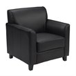 Flash Furniture Hercules Diplomat Leather Chair in Black