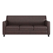Flash Furniture Hercules Diplomat Leather Sofa in Brown