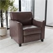 Flash Furniture Hercules Diplomat Leather Chair in Brown