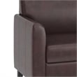 Flash Furniture Hercules Diplomat Leather Chair in Brown