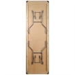 Flash Furniture Fielder 8-Foot Rectangular Birchwood Folding Table
