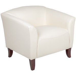 flash furniture hercules imperial leather reception chair