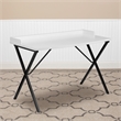 Flash Furniture Writing Desk in Black