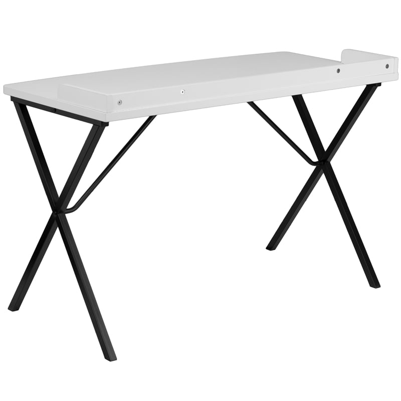 Flash Furniture Writing Desk in Black