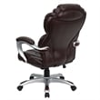 Flash Furniture High Back Office Chair in Brown