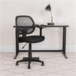Flash Furniture Mid-Back Mesh Computer Office Chair in Black
