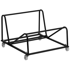 Flash Furniture Hercules High Density Stack Chair Dolly in Black