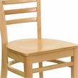 Flash Furniture Hercules Series Restaurant Dining Chair in Natural