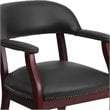 Flash Furniture Luxurious Conference Guest Chair in Black