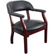 Flash Furniture Luxurious Conference Guest Chair in Black