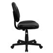 Flash Furniture Ergonomic Office Swivel Chair in Black