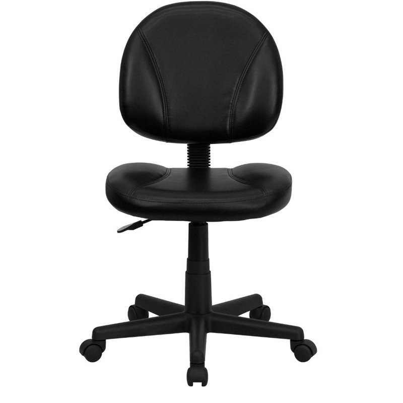 Flash Furniture Ergonomic Office Swivel Chair in Black