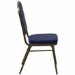 Flash Furniture Hercules Banquet Stacking Chair in Navy Blue