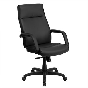 flash furniture high back memory foam padded leather executive office swivel chair