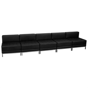 Flash Furniture Hercules Imagination Lounge Set in Black