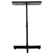 Flash Furniture Adjustable Height Metal Lectern in Mahogany