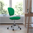 Flash Furniture Mid-Back Mesh Office Swivel Chair in Bright Green