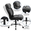 Flash Furniture Hercules Leather Office Chair in Black
