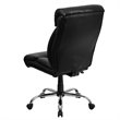 Flash Furniture Hercules Leather Office Chair in Black