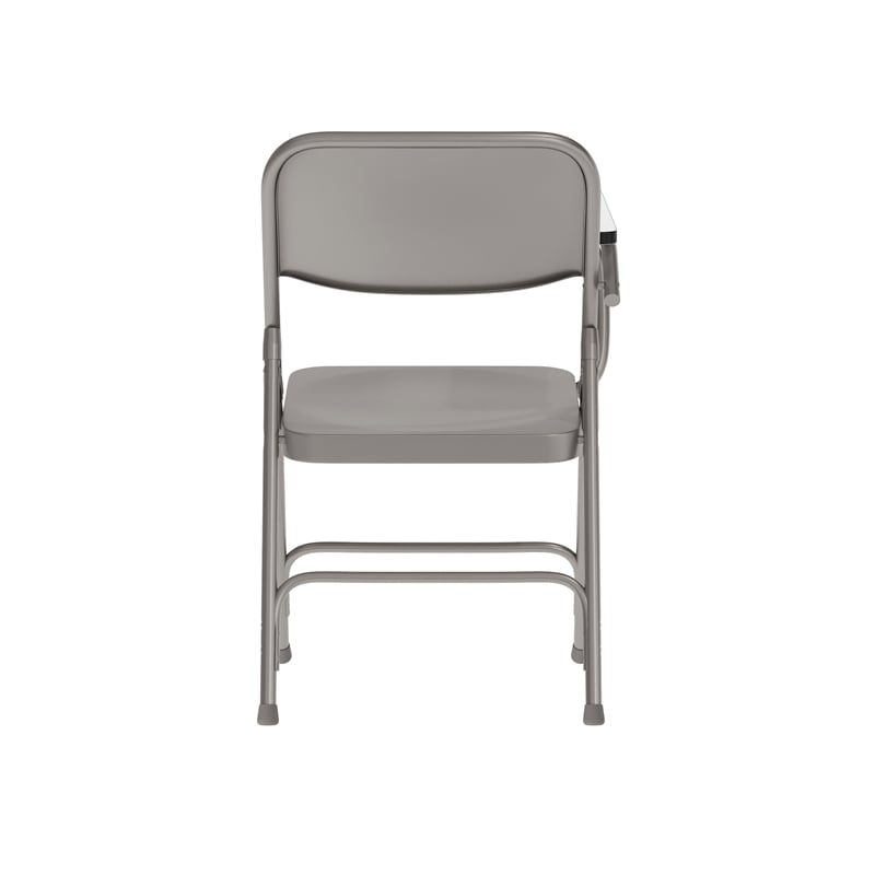 Flash Furniture Premium Steel Folding Chair with Right Hand Tablet Arm