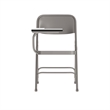 Flash Furniture Premium Steel Folding Chair with Right Hand Tablet Arm