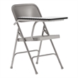 Flash Furniture Premium Steel Folding Chair with Right Hand Tablet Arm