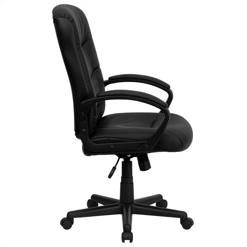 Flash Furniture Mid Back Office Chair in Black