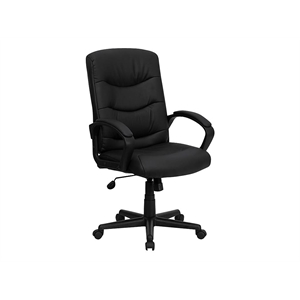 Flash Furniture Mid Back Office Chair in Black