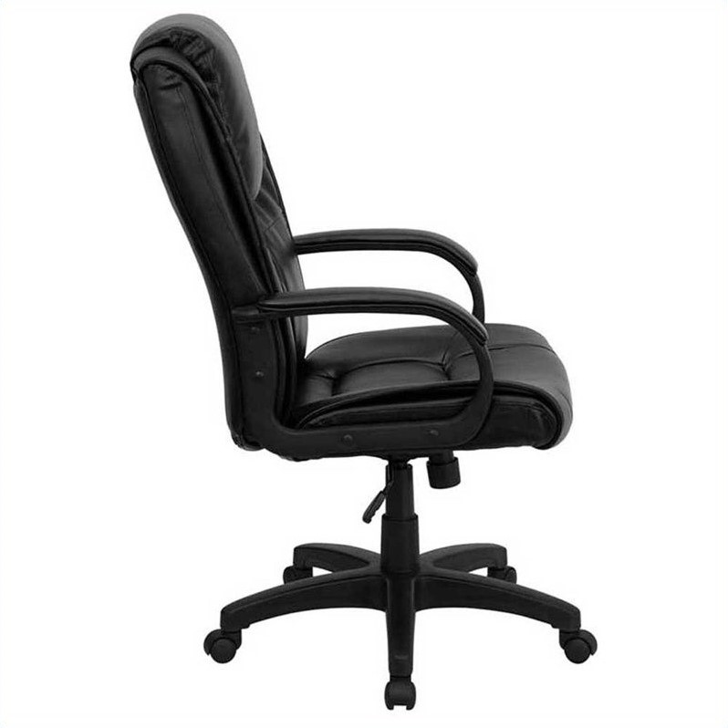 Flash Furniture High Back Executive Office Chair in Black