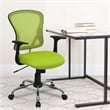 Flash Furniture Mid Back Mesh Office Chair in Green