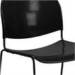 Flash Furniture Hercules Ultra Compact Stacking Chair in Black